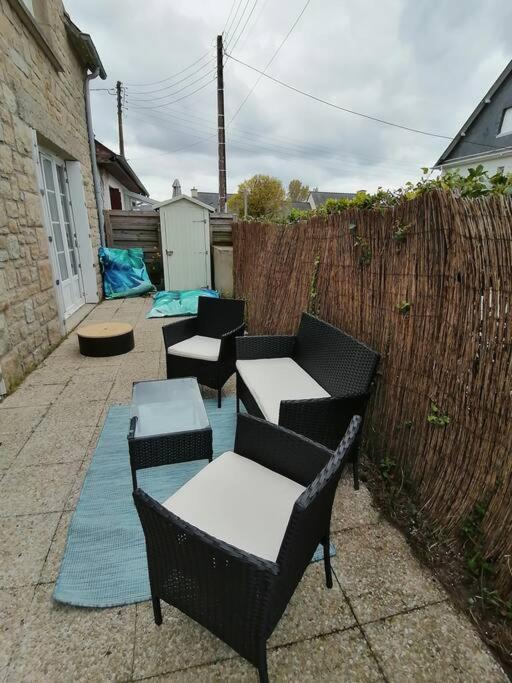 Maison Familiale Proche De La Mer Lancieux Bagian luar foto